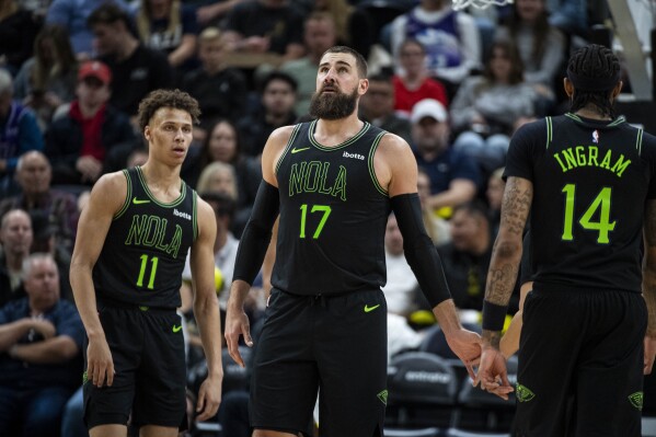 New orleans pelicans utah jazz sales